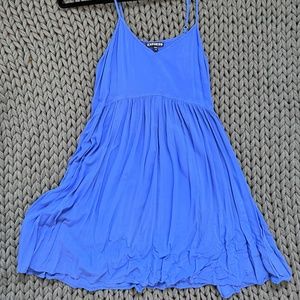 Blue dress